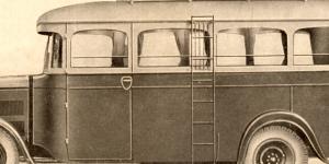 Autobus WIKOV pro 16 a 18 sedcch osob. Vyobrazen je z pvodnho tovrnho prospektu, vydanho v roce 1934.