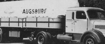 Z roku 1954 pochzel tento dlkov taha Krupp Mustang s nvsem od firmy Kssbohrer, kter u ml v zadn sti prodlouen kabiny prostor pro span.