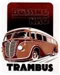 Titulní stránka prospektu autobusu bezkapotového uspořádání, pro které začala firma Büssing razit označení 