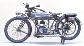 DKW - typ ZM z roku 1925 v dochovaném, nikdy nerenovovaném, ale dodnes pojízdném stavu.