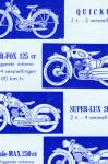 Prospekt nabdky motocykl NSU pro rok 1956 - holandsk verze.