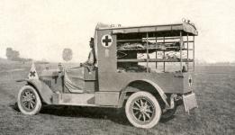 Mercedes-Krankenbeförderungswagen für deutsche Militärbehörden