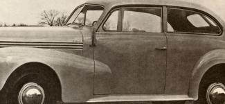 Tovrn snmek limuzny Opel Kapitn ve dvoudvovm proveden LZ, pozen v prosinci 1938