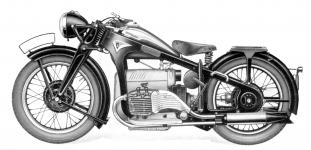 Zündapp K 800 - model 1936