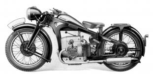 Zündapp K 500 model 1936