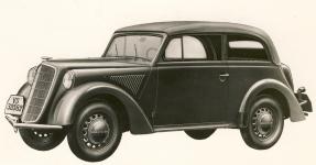 Opel Olympia v proveden Cabrio-Limousine 1936.