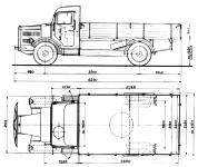 Tatra 27b - rozmrov nrt proveden 1941, u bez naovch skn pod valnkem