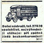 Inzert z eskho Slova ze 16.kvtna 1937