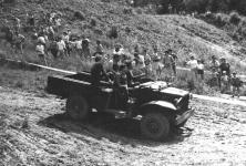 Dodge WC-51 na fotografii ze srazu vojenskch historickch vozidel v Mohelnici (1989).