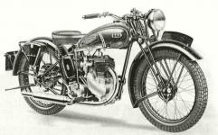 B.S.A. 250 ccm SV model B-20 1938