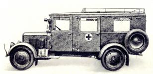 Phnomen - Krankenwagen Kfz 31 typ Granit 25 H