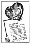 Reklama v 8.sle asopisu Letectv 1935