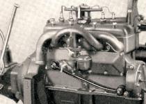 1928 čtyřválcový motor Ford model A
