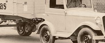 Nejmenší silniční tahač Hanomag SS 20 byl vlastně jen zkrácený osobní automobil, osazený dimenzovanější zadní nápravou a čtyřválcovým diesel-motorem. Písmena SS v označení typu znamenala 