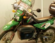 Motocykl YUKI 200 GY po absolvování Hedvábné stezky - vystavený na výstavě Motocykl 2007 v pražském Veletržním paláci. Dnes je v nezměněné podobě součástí exposice Jihočeského motocyklového musea v Českých Budějovicích.