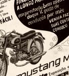Tento prospekt sportovního mopedu Leonette Mustang M 20 je z roku 1970. Po pravdě řečeno, ten nový tlustý a nehezký výfukový tlumič z dvousedadlového Pionýra, mu na kráse nepřidal...