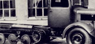 Pro obzvlášť těžký terén východní fronty bylo určeno kolopásové provedení, nazývané „Maultier“ (v překladu mula nebo mezek). Použitý pásový pojezd byl jednotný, používal se i u německých nákladních vozů jiných firem.