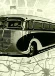 Prospekt autobus srie 300 T, 350 T a 400T z roku 1937