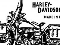 provka Harley-Davidson 42 WLA z roku 1983