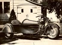 Indian sidecar 1946