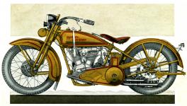 Harley-Davidson 74 cu - 1929