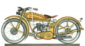 Harley-Davidson 350 ccm, model 1929