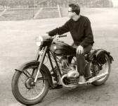 Moje prvn� motorka BMW R47 v Liberci