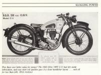 BSA C 11 model 1939.