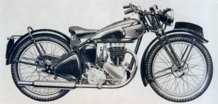 1946 BSA C 11 inzerovan v srpnu 1945