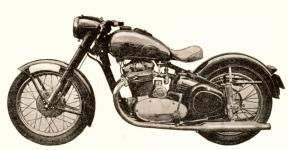 Fotografie z pehledu s. motorovch vozidel, vydanho MAP (Ministerstvem automobilovho prmyslu a zemdlskch stroj) pro rok 1956.