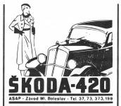 Dobov� inzerce mladoboleslavsk� tov�rny ASAP v tisku