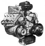 Motor T 603 A pro Tatru 805 ml stnn rozdlova, stnn byla i zapalovac cvka a tak svorkovnice dynama..