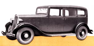 O rok dve (1934) pedstaven Citron typ Rosalie ml nejen stejn motor, ale cel design jeho pedn sti, maska chladie, tvar blatnk i ikm sloupky pednho okna se zaoblenm elem kabiny se staly vzorem i pro nkladn nkladn Typ 23. Na snmku je proveden 