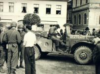 Osvobození 1945 v jihočeských Netolicích.