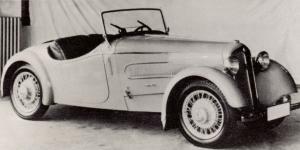 DKW Front Luxus Roadster F5 - prvn prototyp (karoserie Hornig, Meerane).