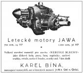 Motory Jawa byly dvouvlcov, s venku bcm rozvodem OHV