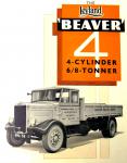 Předchůdcem „Super Beaveru“ byl tento předválečný Leyland Beaver z roku 1935, který měl nosnost 6-8 tun a pod kapotou benzínový nebo naftový čtyřválec.