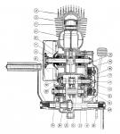 Schematick ez motorem - z instrukn knky.