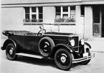 1932 Praga Piccolo faeton - vyobrazen z prospektu (archiv Holek)